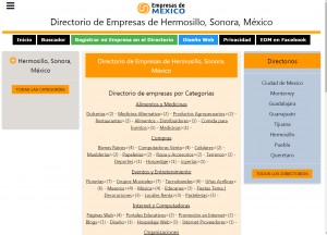 Directorio de Empresas de Hermosillo Sonora